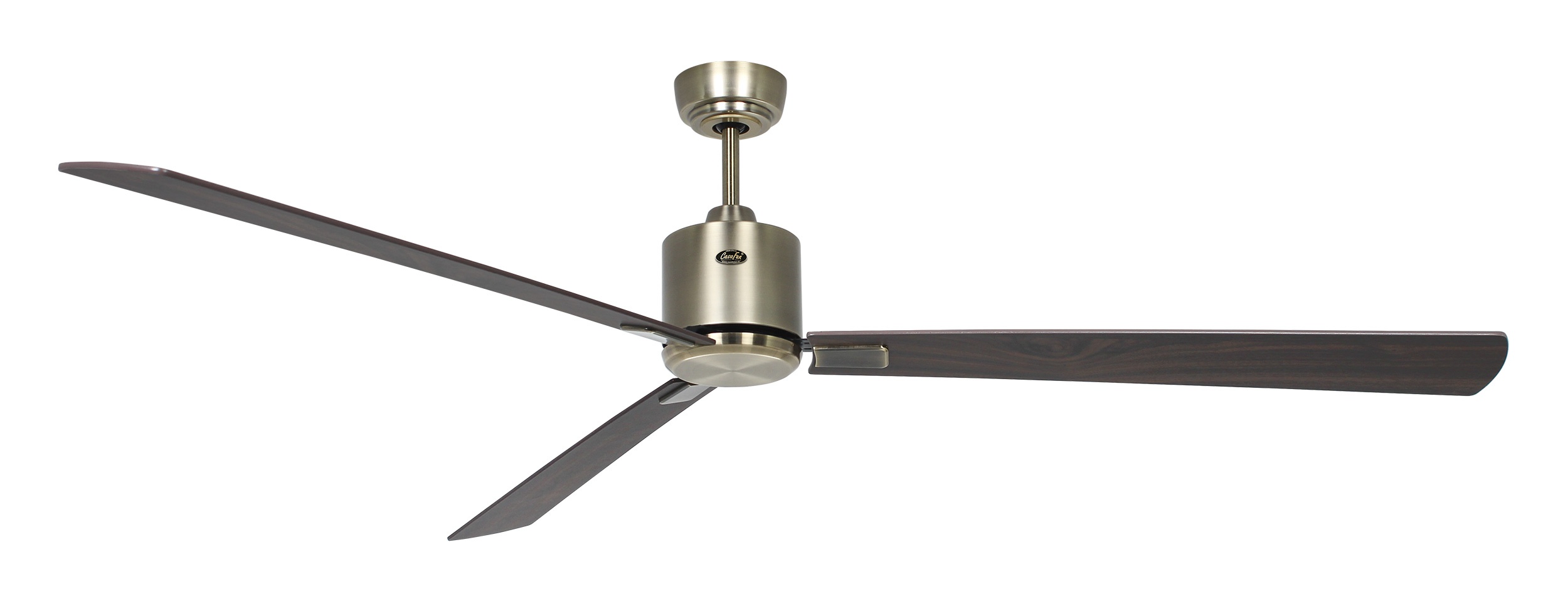 CasaFan Deckenventilator Eco Neo III 180 MA-NB/KI Messing antik - Nussbaum/Kirsche Wifi/WLAN