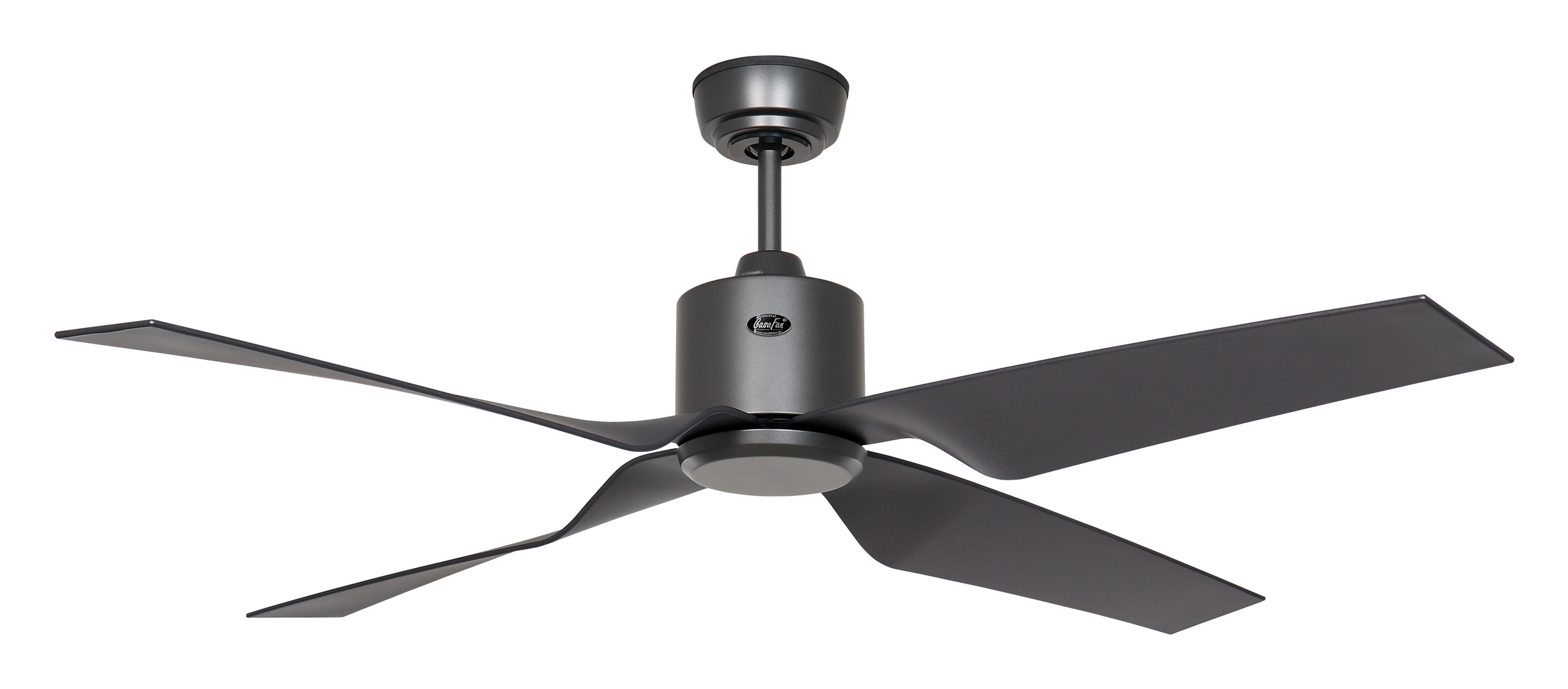 CasaFan Deckenventilator Eco Ventos IP44 132 BG-BG basaltgrau WiFi/WLAN