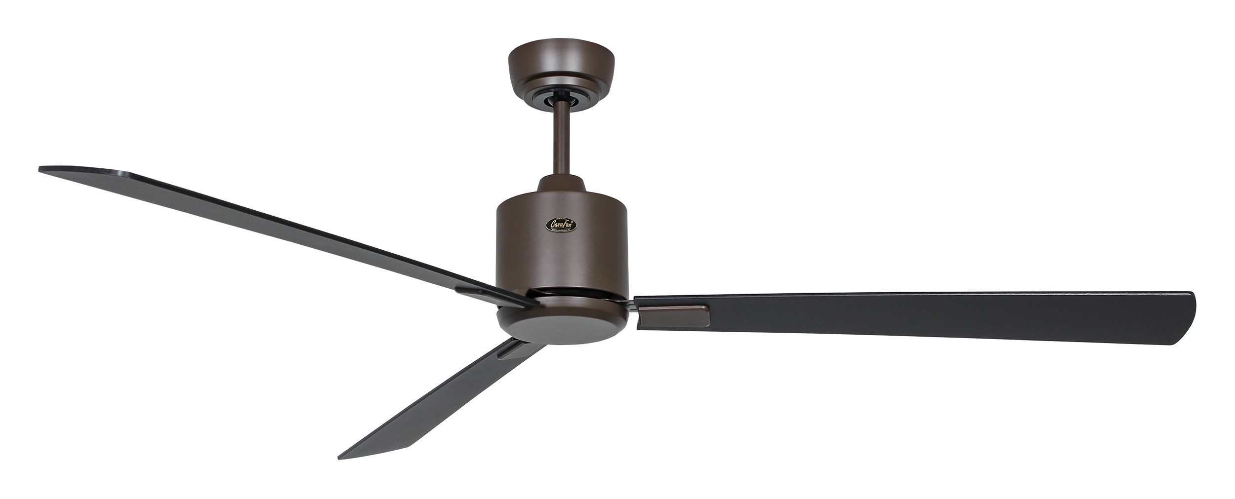 CasaFan Deckenventilator Eco Neo III 152 BZ-SW/TK bronze - schwarz/Teak Wifi/WLAN