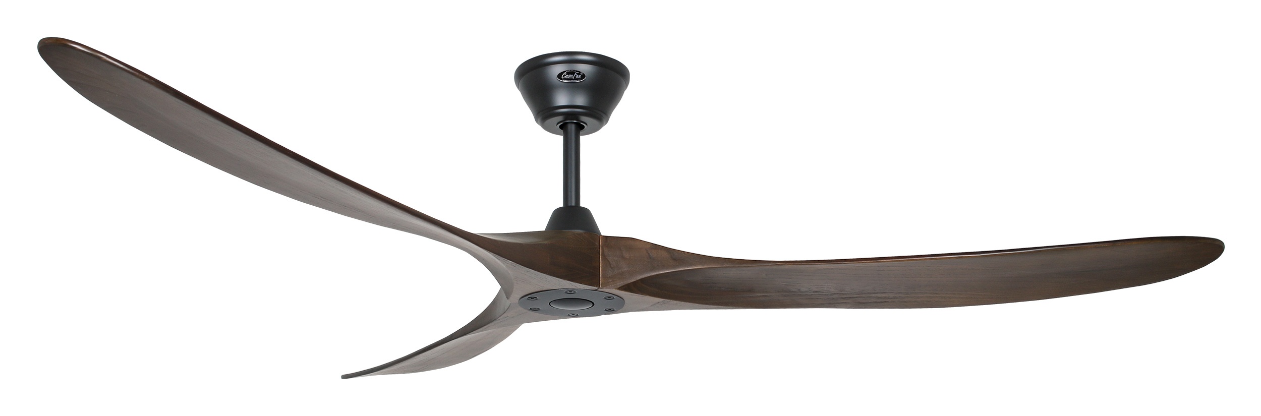CasaFan Deckenventilator Eco Genuino 180 MS-NB Schwarz - Nussbaum