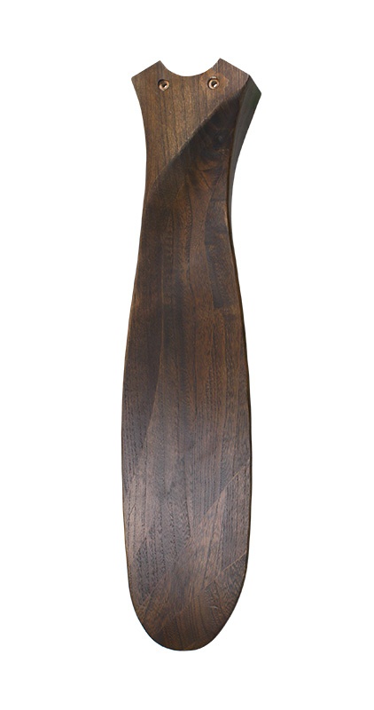 CasaFan Deckenventilator Eco Genuino 122 MG-NB Messing gebürstet - Nussbaum Flügel