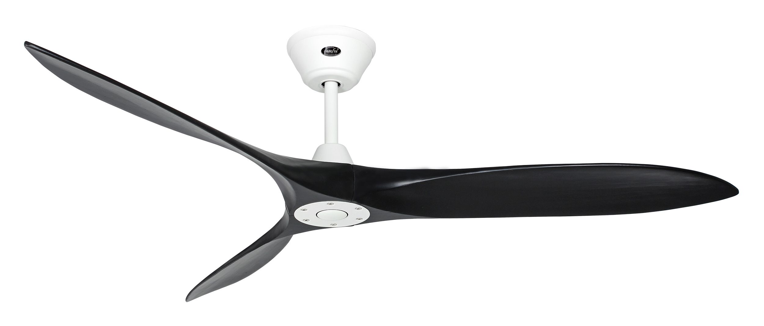 CasaFan Deckenventilator Eco Airscrew 152 MW-MS matt schwarz - matt weiß