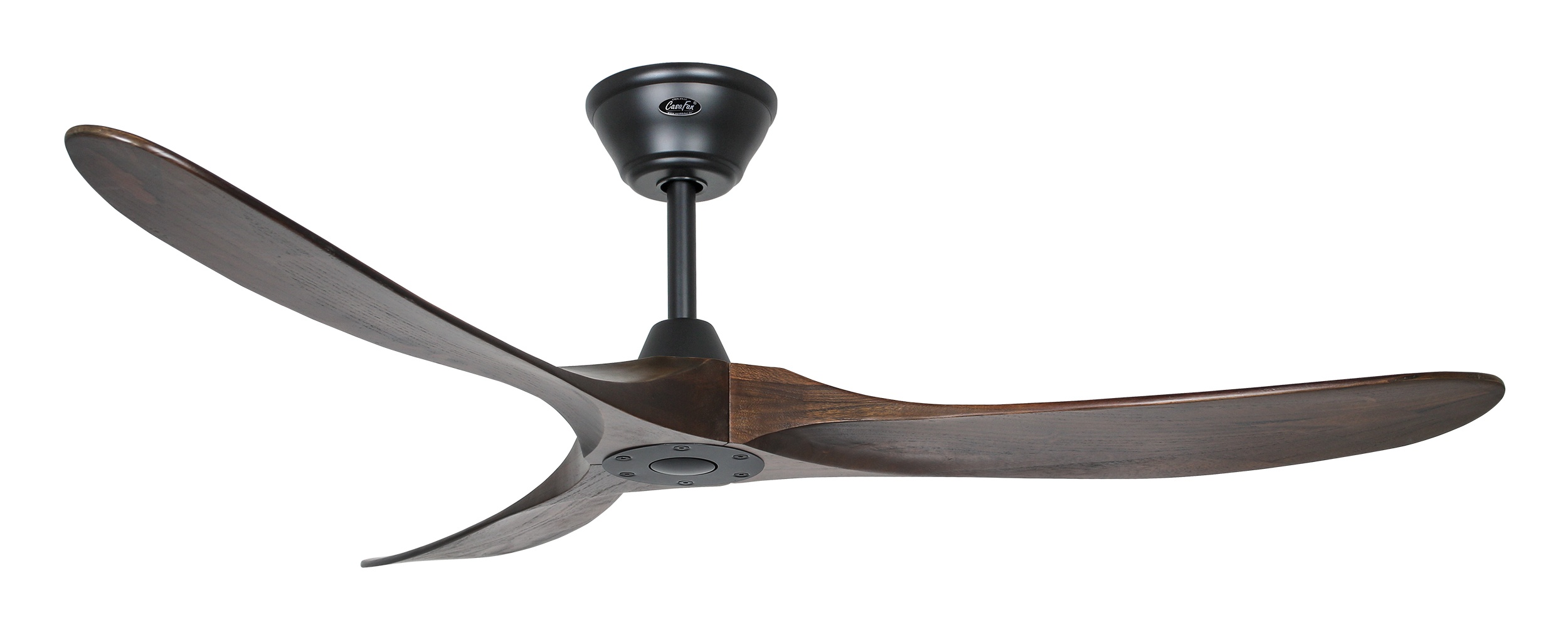 CasaFan Deckenventilator Eco Genuino 152 MS-NB Schwarz - Nussbaum