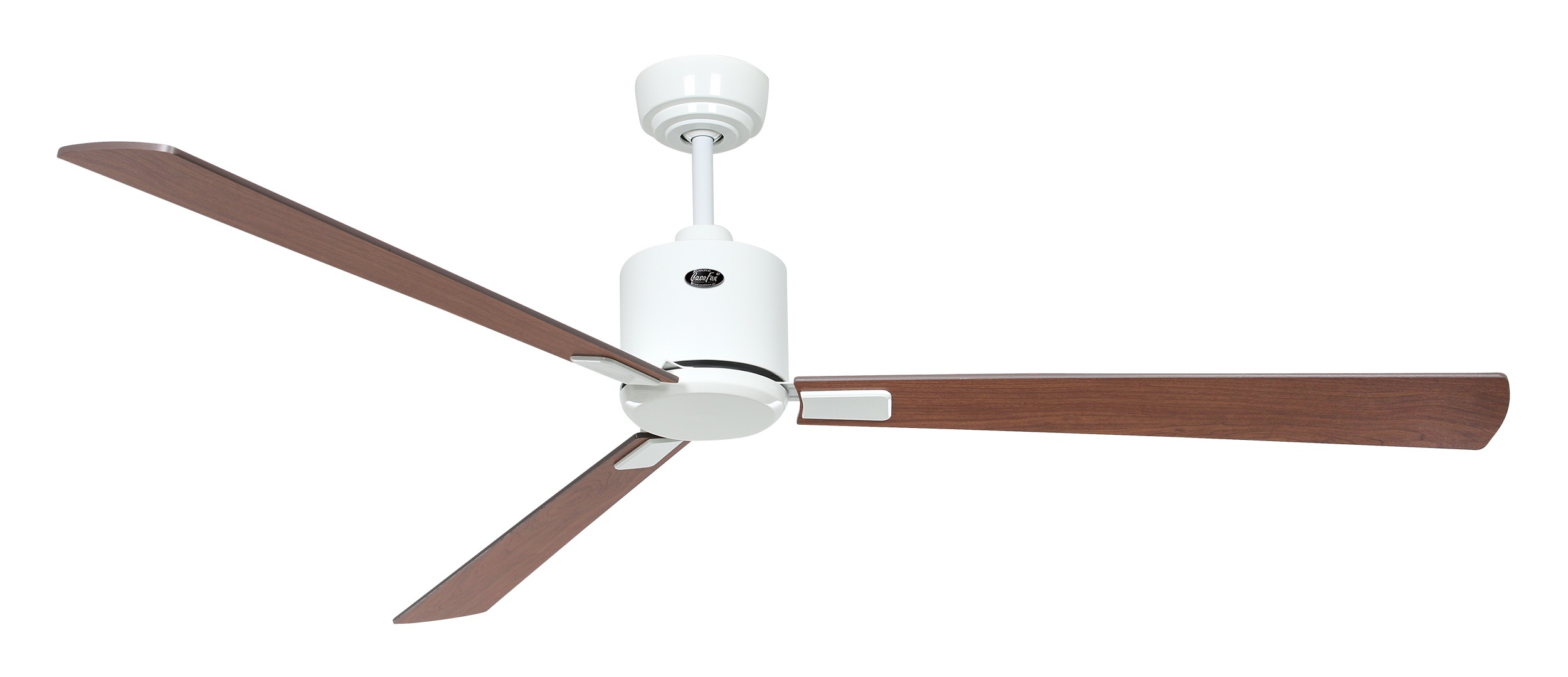 CasaFan Deckenventilator Eco Neo III 152 WE-NB/KI Weiß - Nussbaum/Kirsche Wifi/WLAN