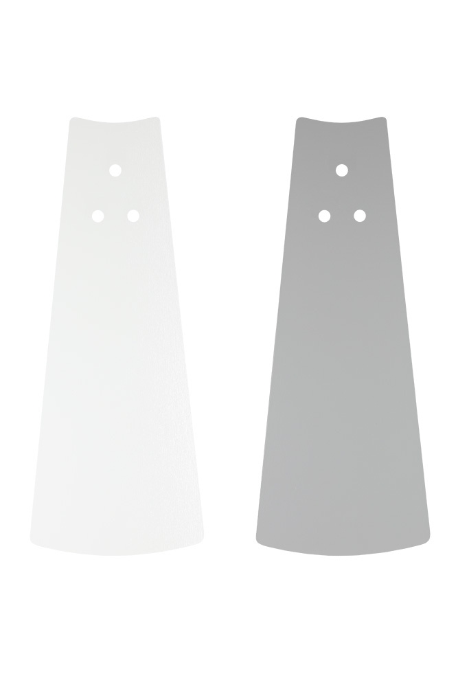 CasaFan Deckenventilator Eco Neo III 92 BN-WE/LG Chrom gebürstet - weiß/lichtgrau WiFi/WLAN Flügel