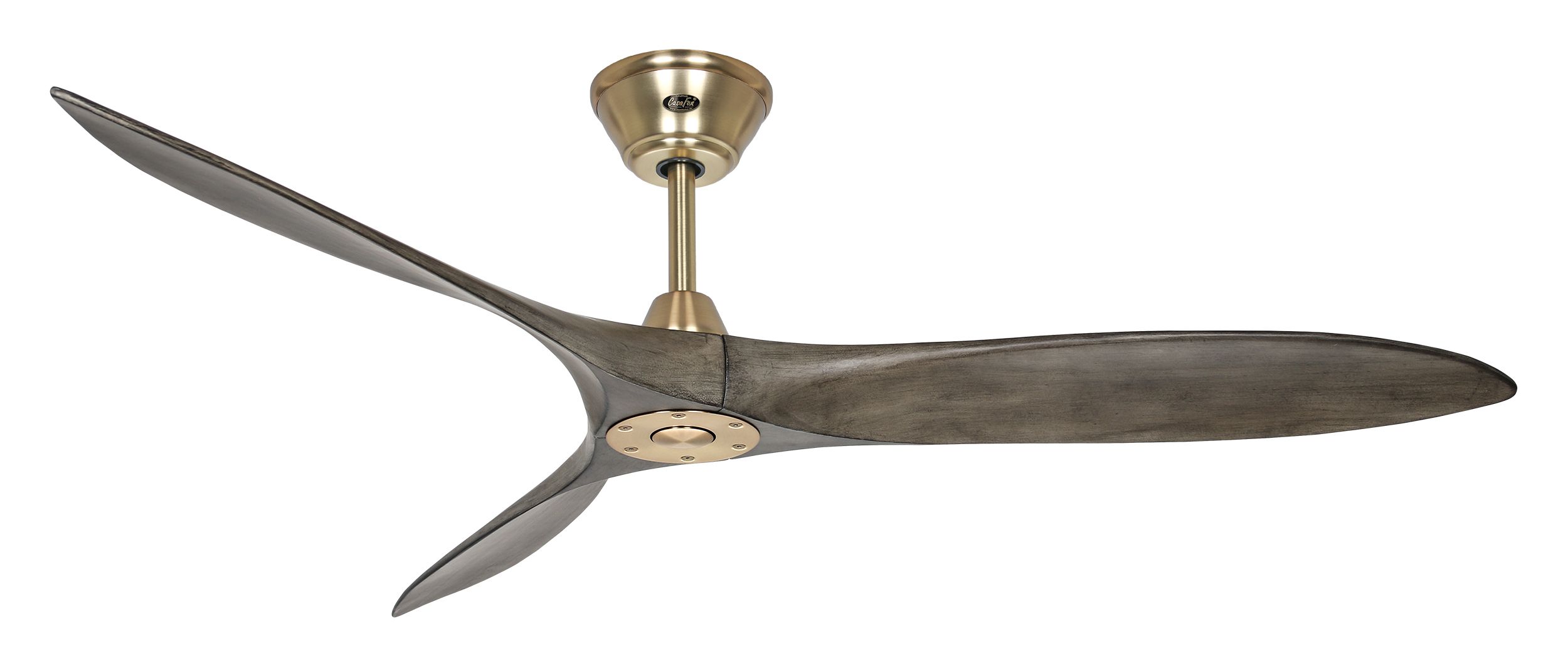 CasaFan Deckenventilator Eco Airscrew 152 MG-GW Messing gebürstet - grey washed