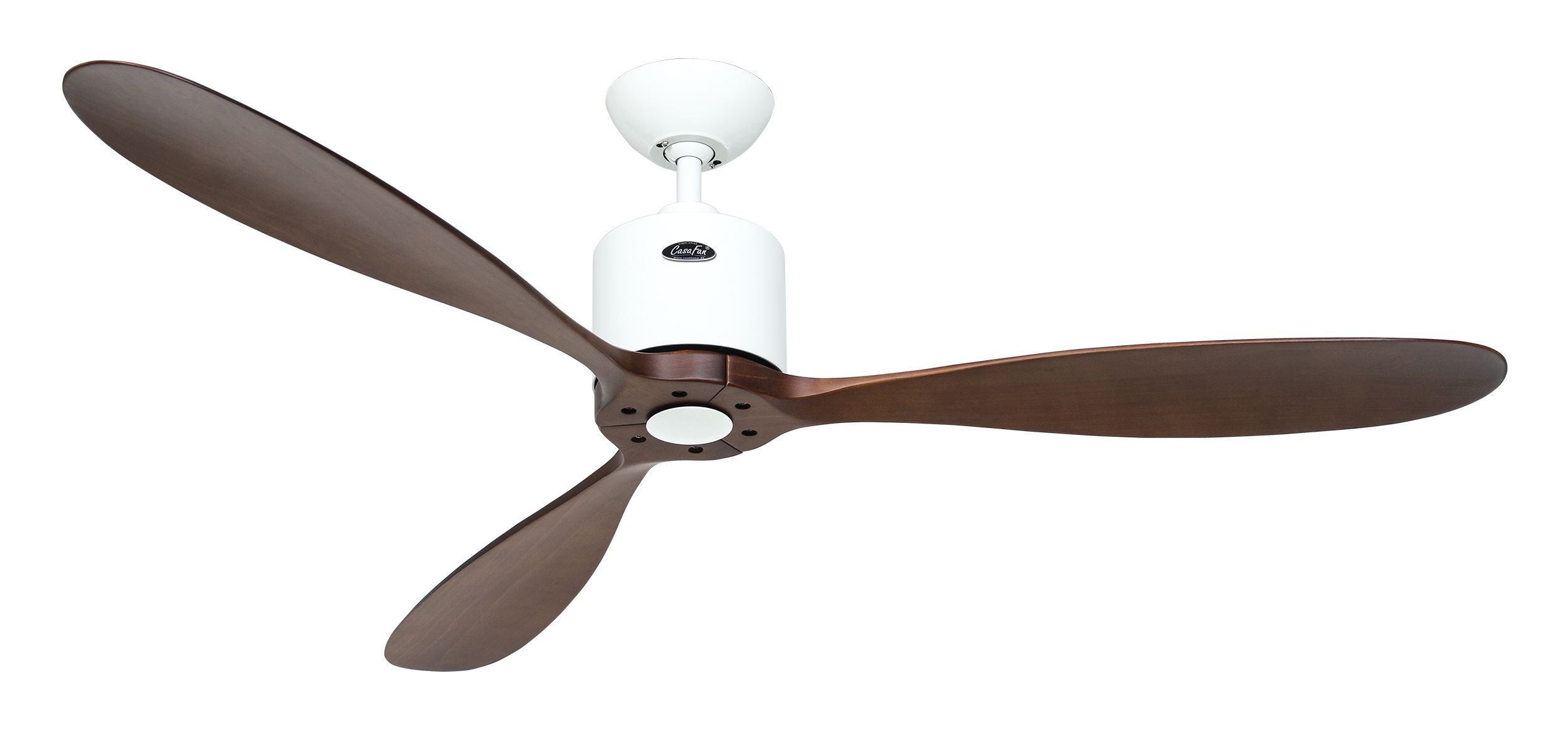 CasaFan Deckenventilator Aeroplan Eco WE-NB weiß - Nussbaum
