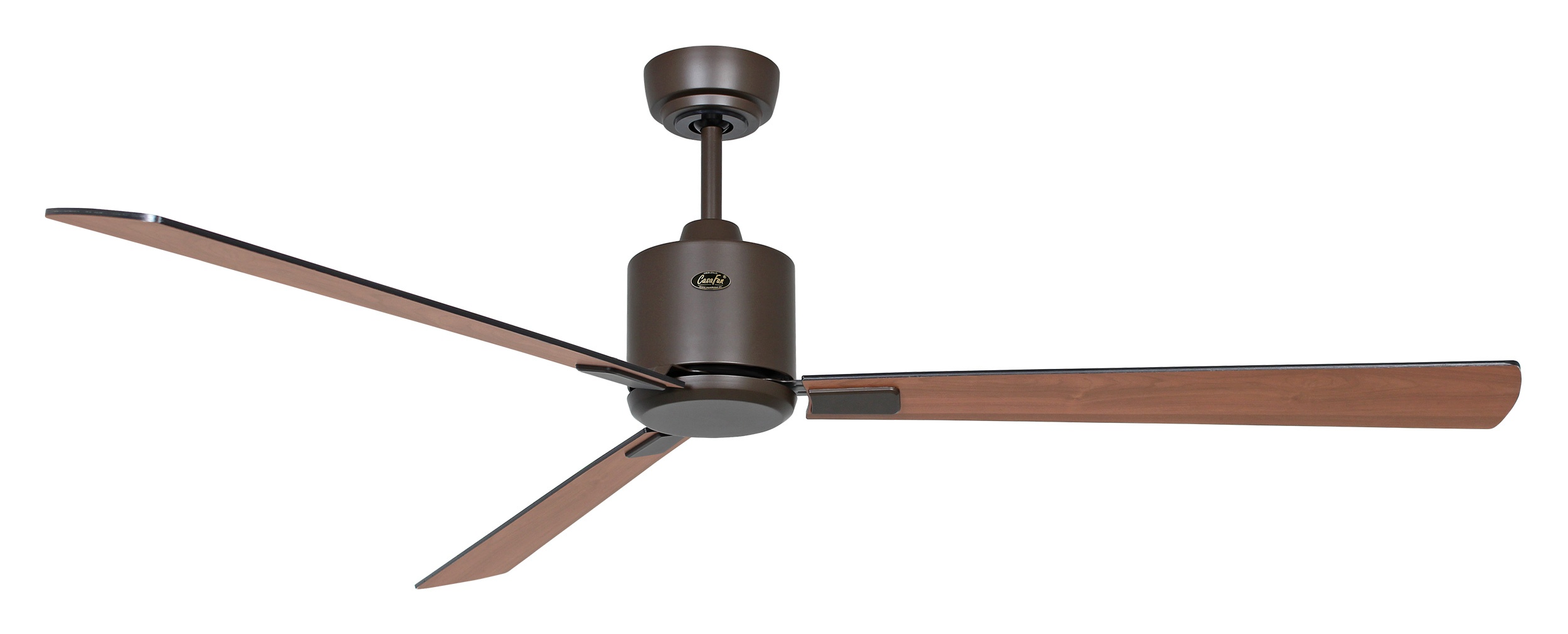 CasaFan Deckenventilator Eco Neo III 152 BZ-SW/TK bronze - schwarz/Teak Wifi/WLAN