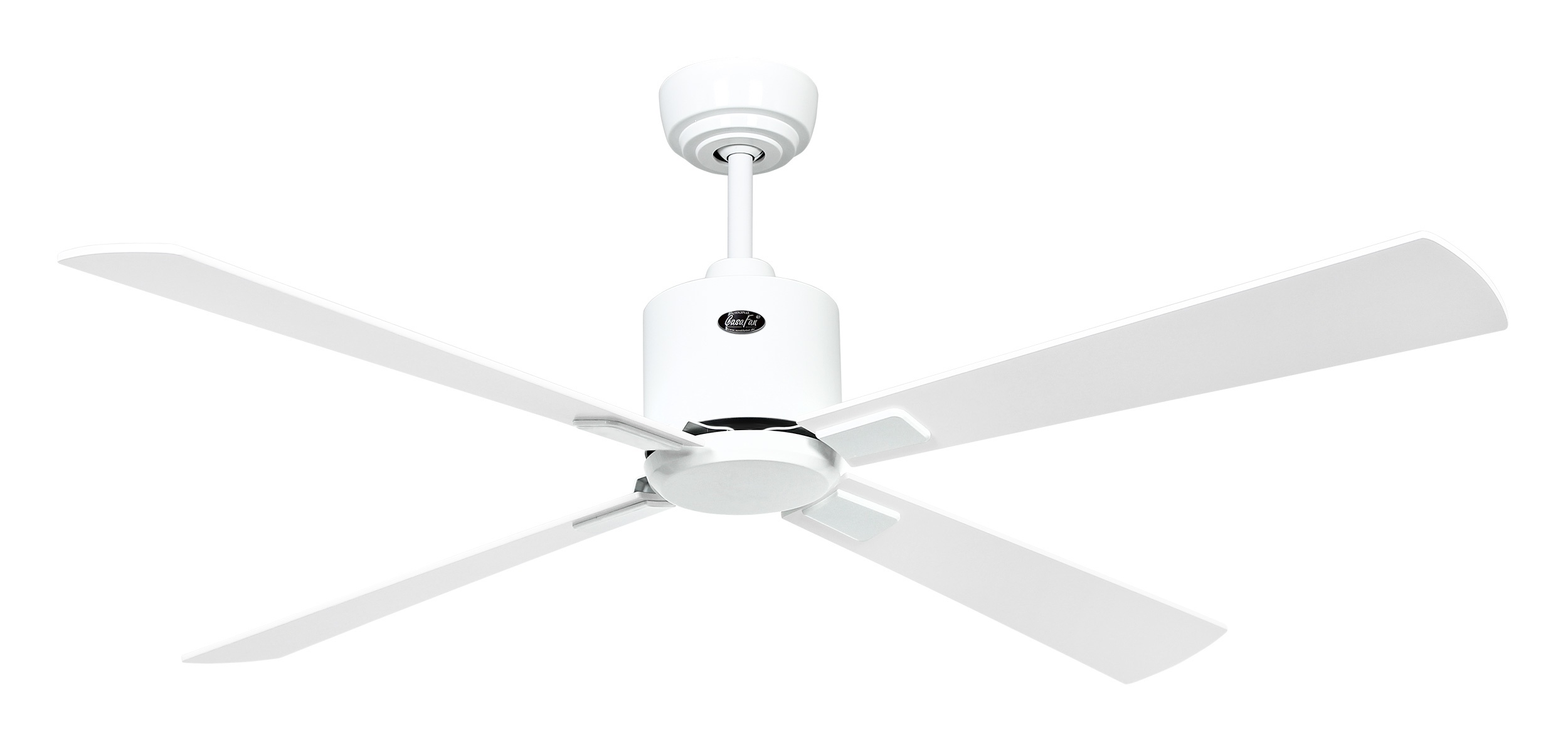 CasaFan Deckenventilator Eco Neo III 132 WE-WE/LG weiß - weiß/lichtgrau WiFi/WLAN