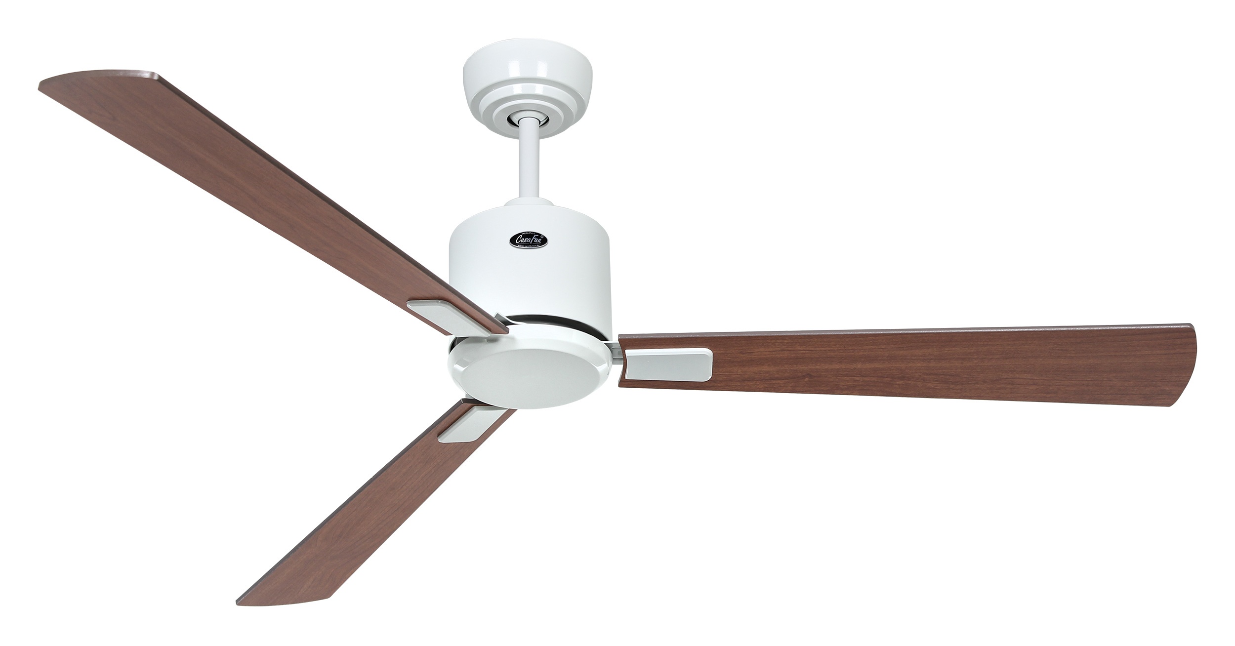 CasaFan Deckenventilator Eco Neo III 132 WE-NB/KI weiß - Nussbaum/Kirsche WiFi/WLAN
