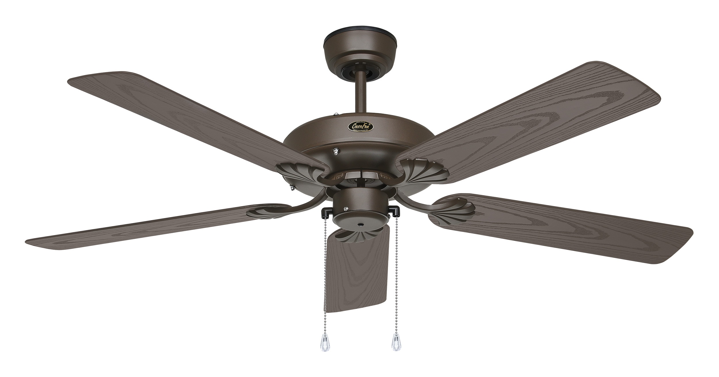 CasaFan Deckenventilator Outdoor Classic BZ-EB bronze - Eiche braun