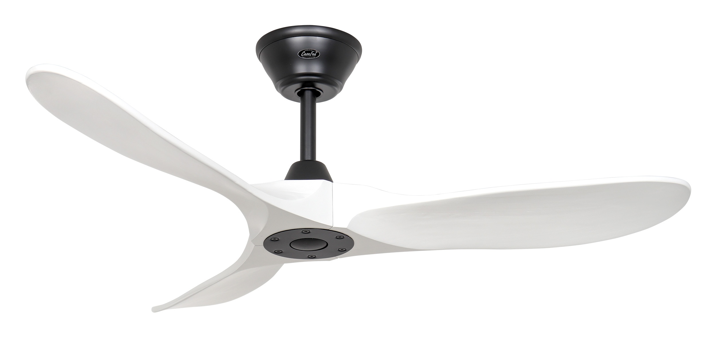 CasaFan Deckenventilator Eco Genuino 122 MS-MW matt schwarz - matt weiß