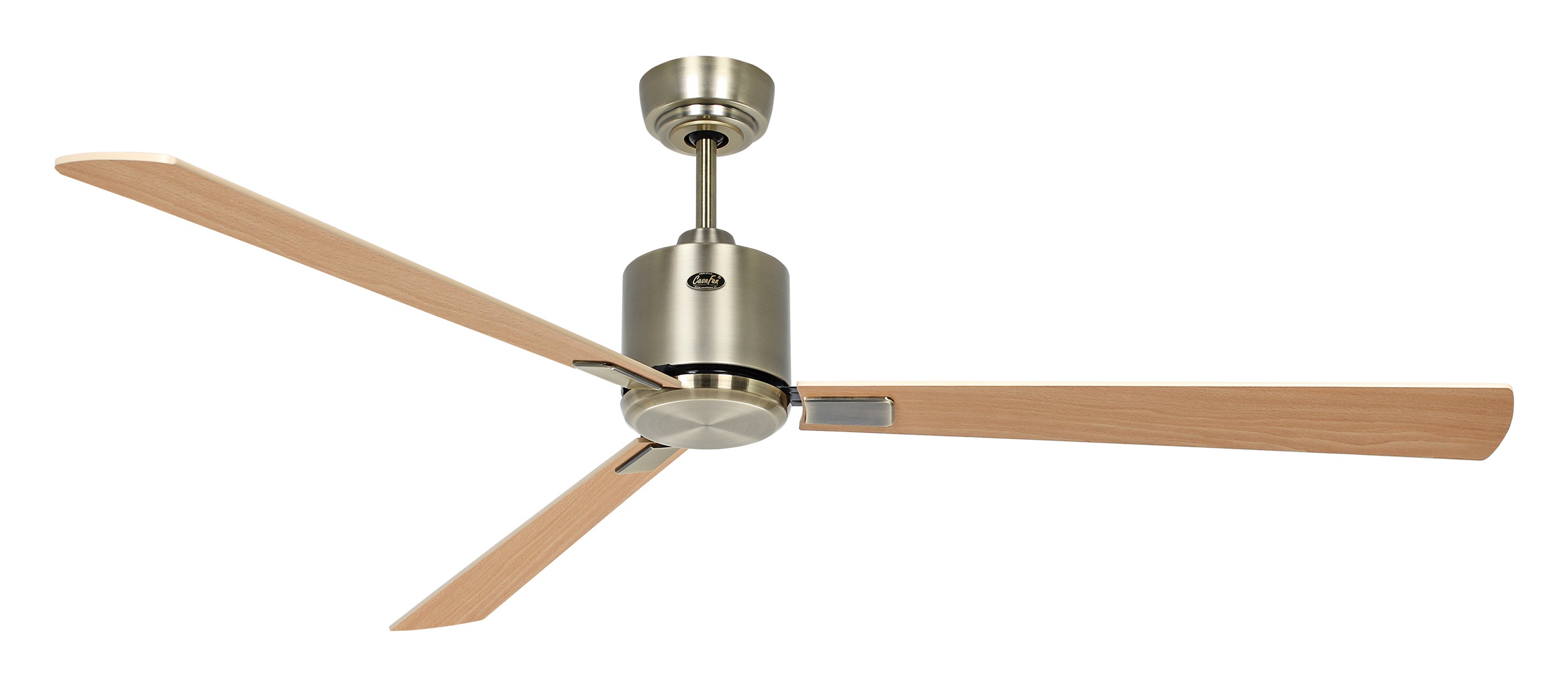 CasaFan Deckenventilator Eco Neo III 152 MA-AH/BU Messing antik - Ahorn/Buche Wifi/WLAN