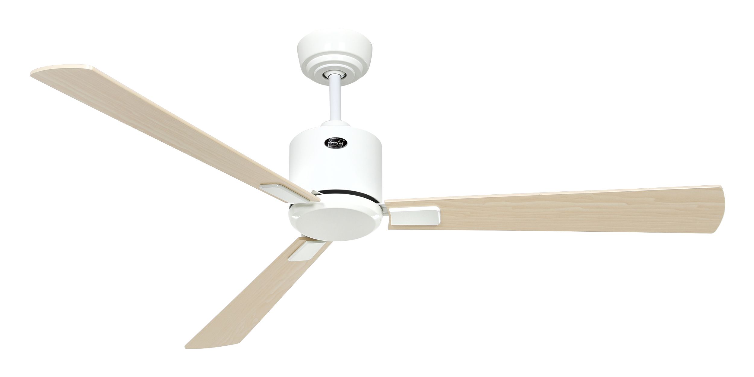 CasaFan Deckenventilator Eco Neo III 132 WE-AH/BU weiß - Ahorn/Buche 0-10V