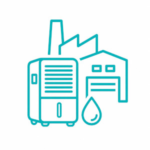 Icon Luftentfeuchter Industrie