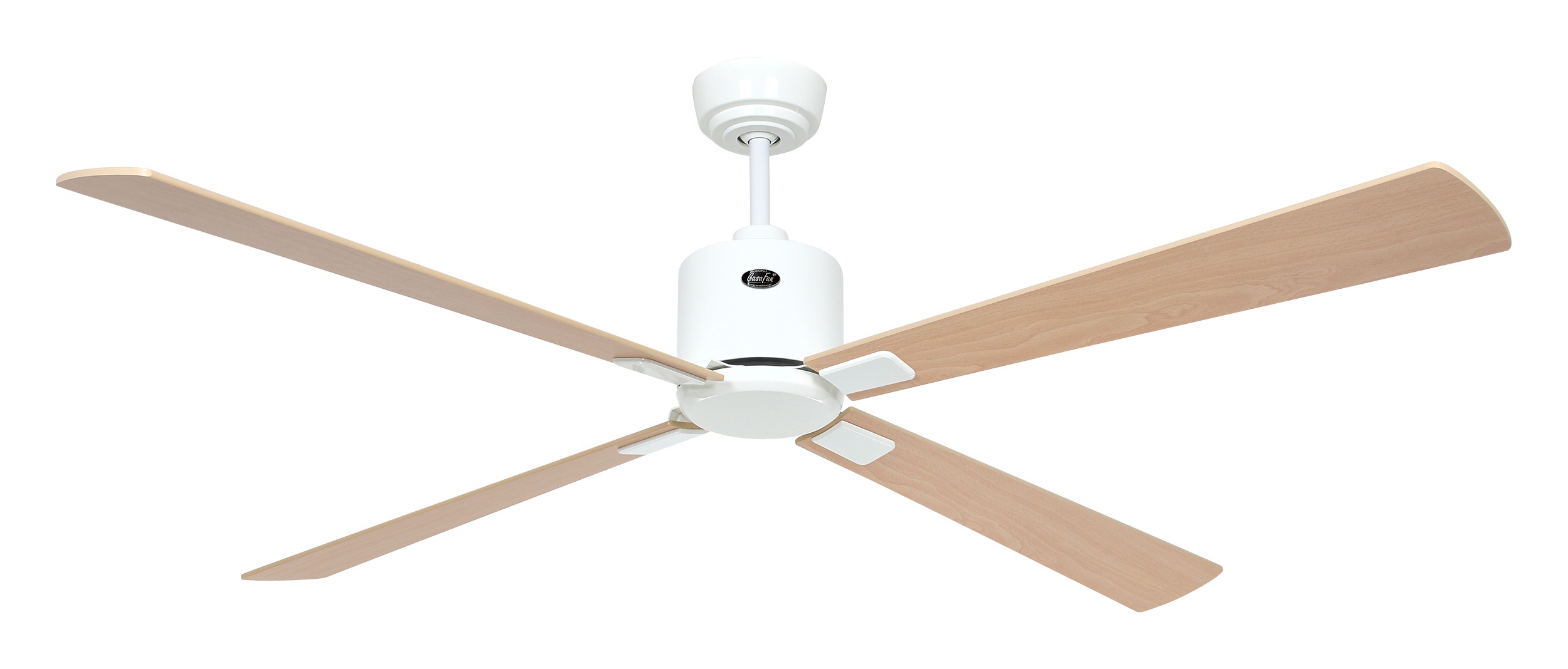 CasaFan Deckenventilator Eco Neo III 152 WE-AH/BU weiß - Ahorn/Buche Wifi/WLAN