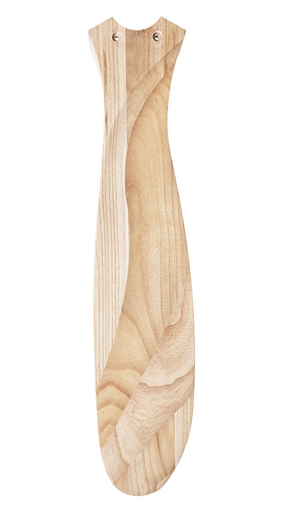 CasaFan Deckenventilator Eco Genuino 152 MW-NT Weiß - Holz natur Flügel