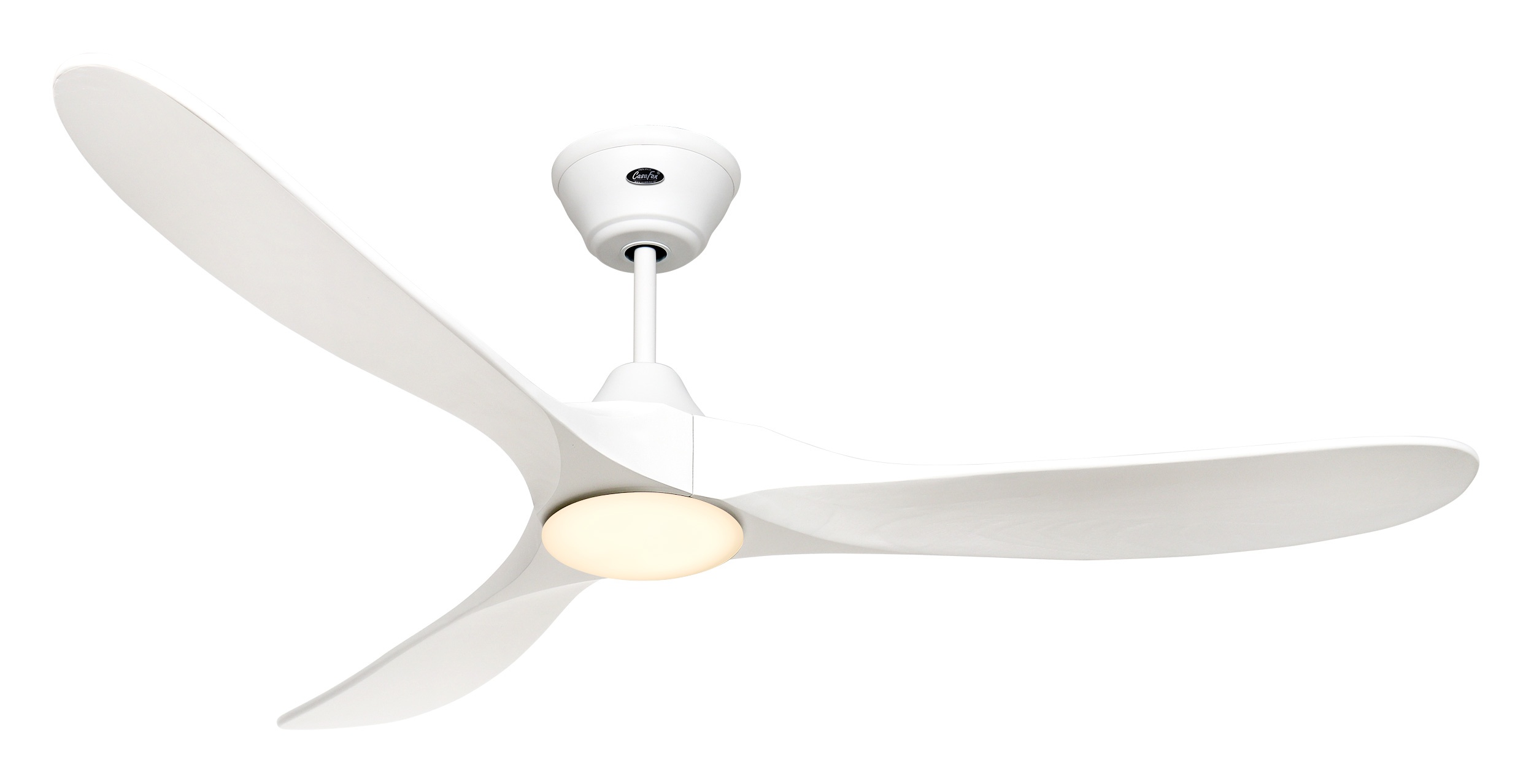 CasaFan Deckenventilator Eco Genuino-L 152 MW-MW matt weiß mit Leuchte