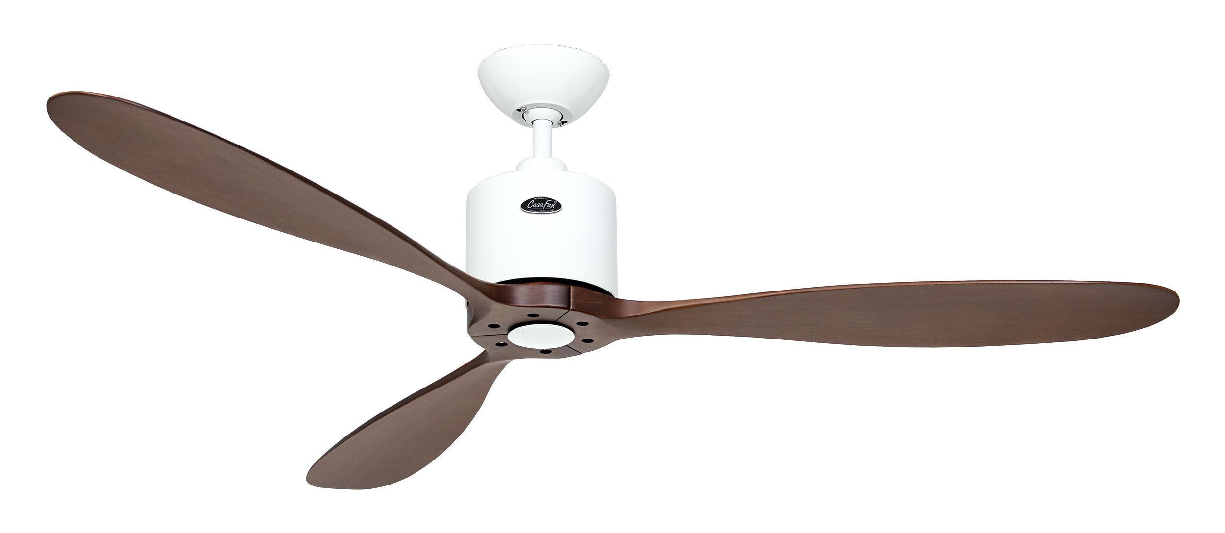 CasaFan Deckenventilator Aeroplan Eco WE-NB weiß - Nussbaum