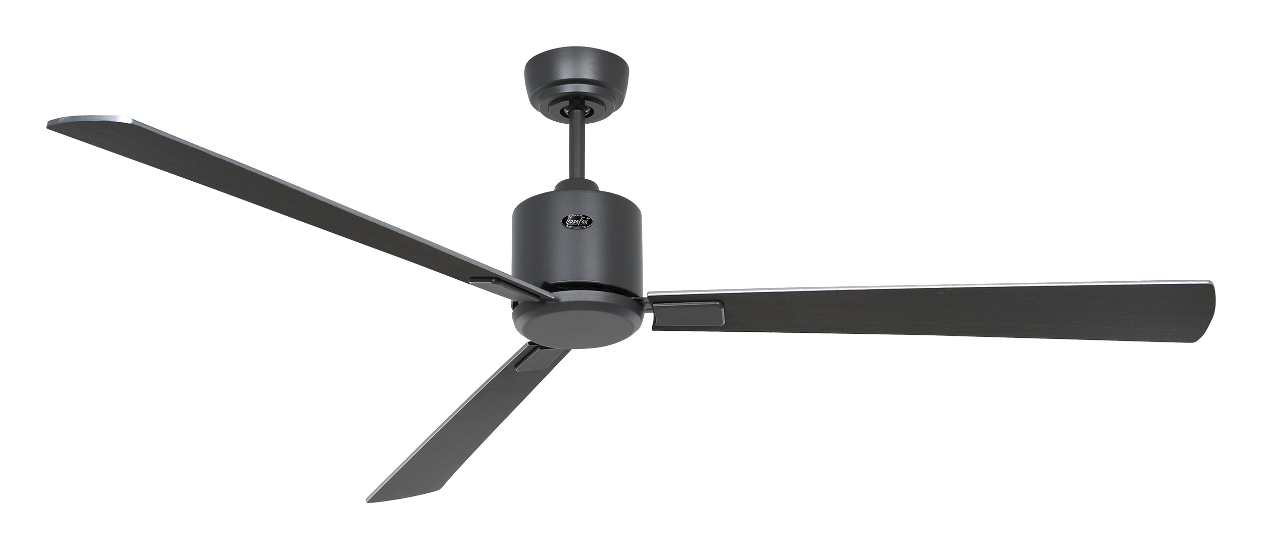 CasaFan Deckenventilator Eco Neo III 152 BG-WN/SI basaltgrau - Wenge/silber Wifi/WLAN