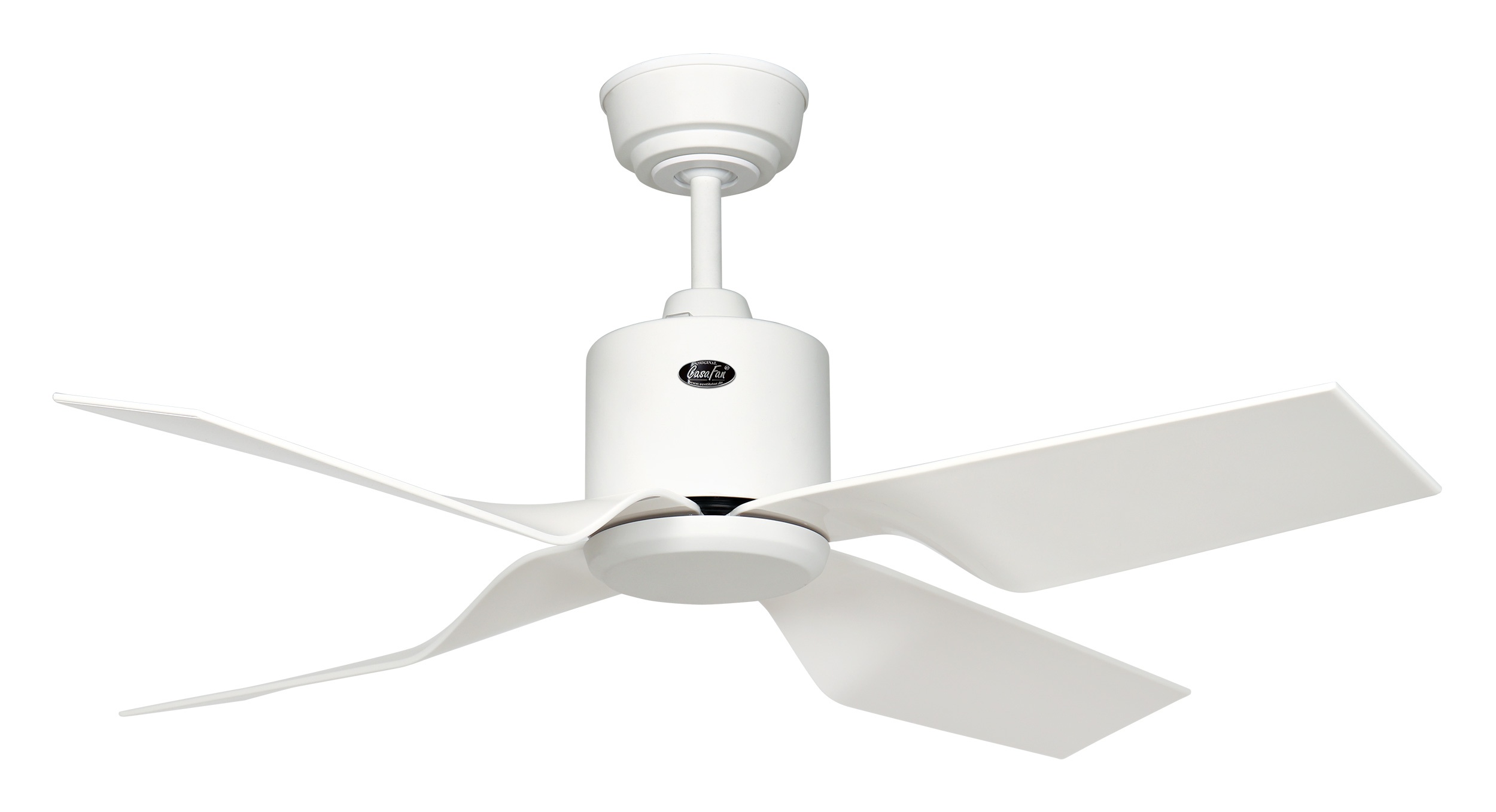 CasaFan Deckenventilator Eco Ventos IP44 102 WE-WE weiß WiFi/WLAN