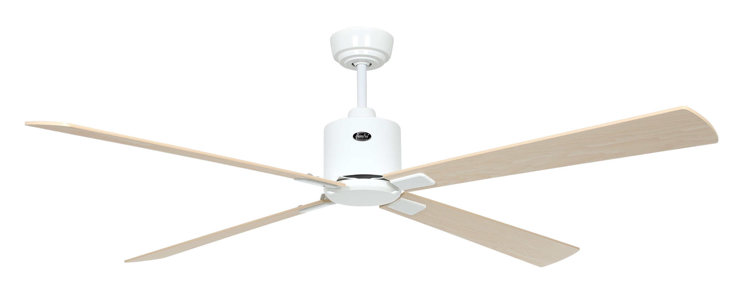 CasaFan Deckenventilator Eco Neo III 152 WE-AH/BU weiß - Ahorn/Buche Wifi/WLAN