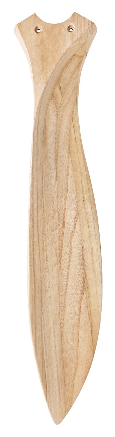 CasaFan Deckenventilator Eco Airscrew 152 BN-NT Chrom gebürstet - Holz natur Flügel