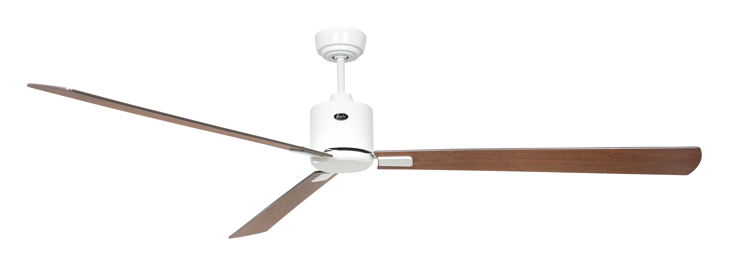 CasaFan Deckenventilator Eco Neo III 180 WE-NB/KI Weiß - Nussbaum/Kirsche Wifi/WLAN