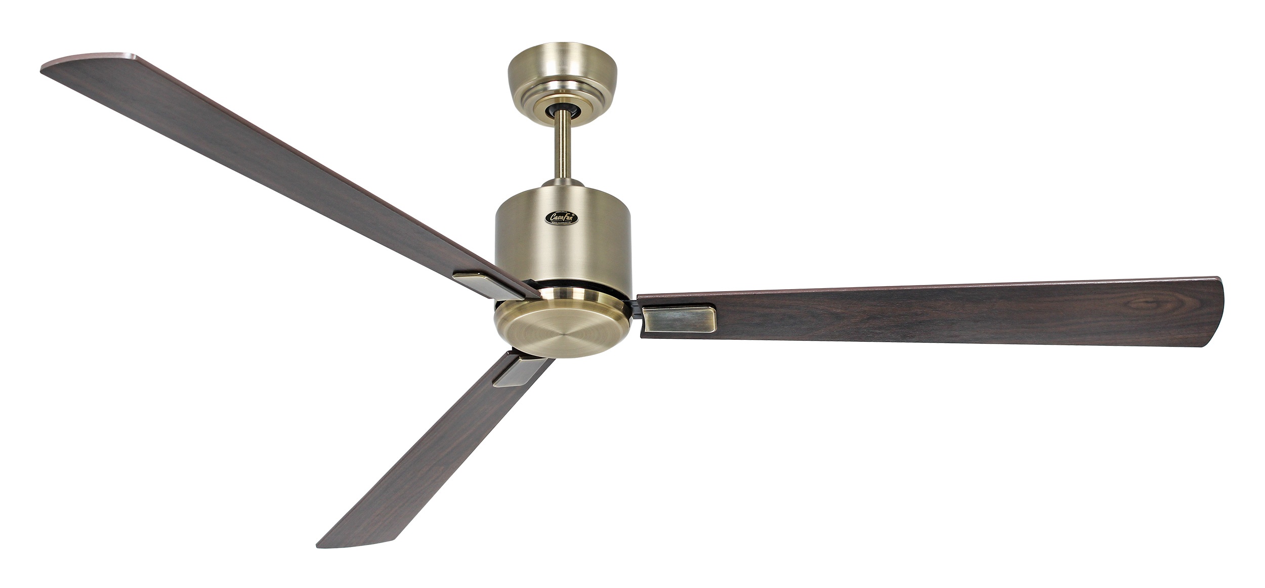 CasaFan Deckenventilator Eco Neo III 152 MA-NB/KI Messing antik - Nussbaum/Kirsche Wifi/WLAN